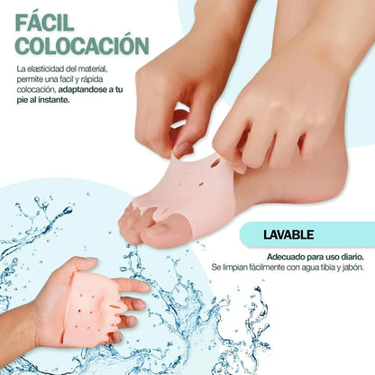 Almohadillas terapéuticas con Separador de dedos l PharmaToe