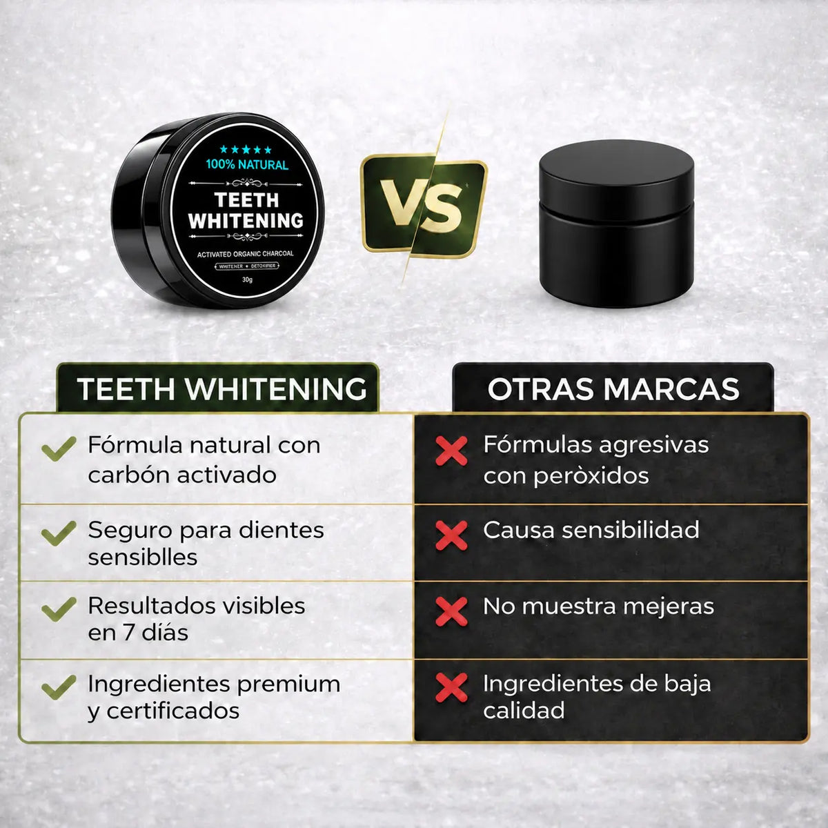 Blanqueador Dental Carbon Activado BLACKSMILE®