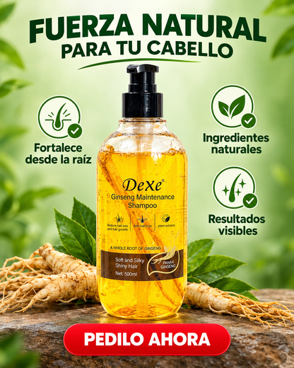 Shampo Dexe Ginseng Organico