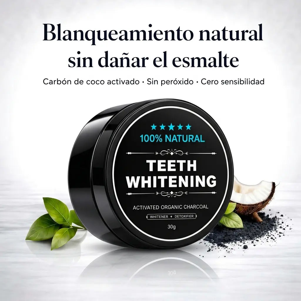 Blanqueador Dental Carbon Activado BLACKSMILE®