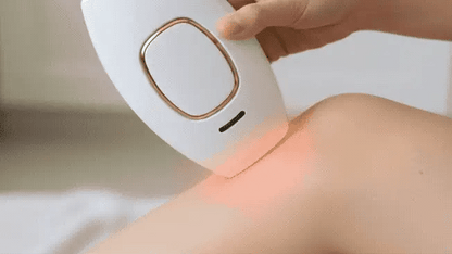 Depiladora IPL en uso